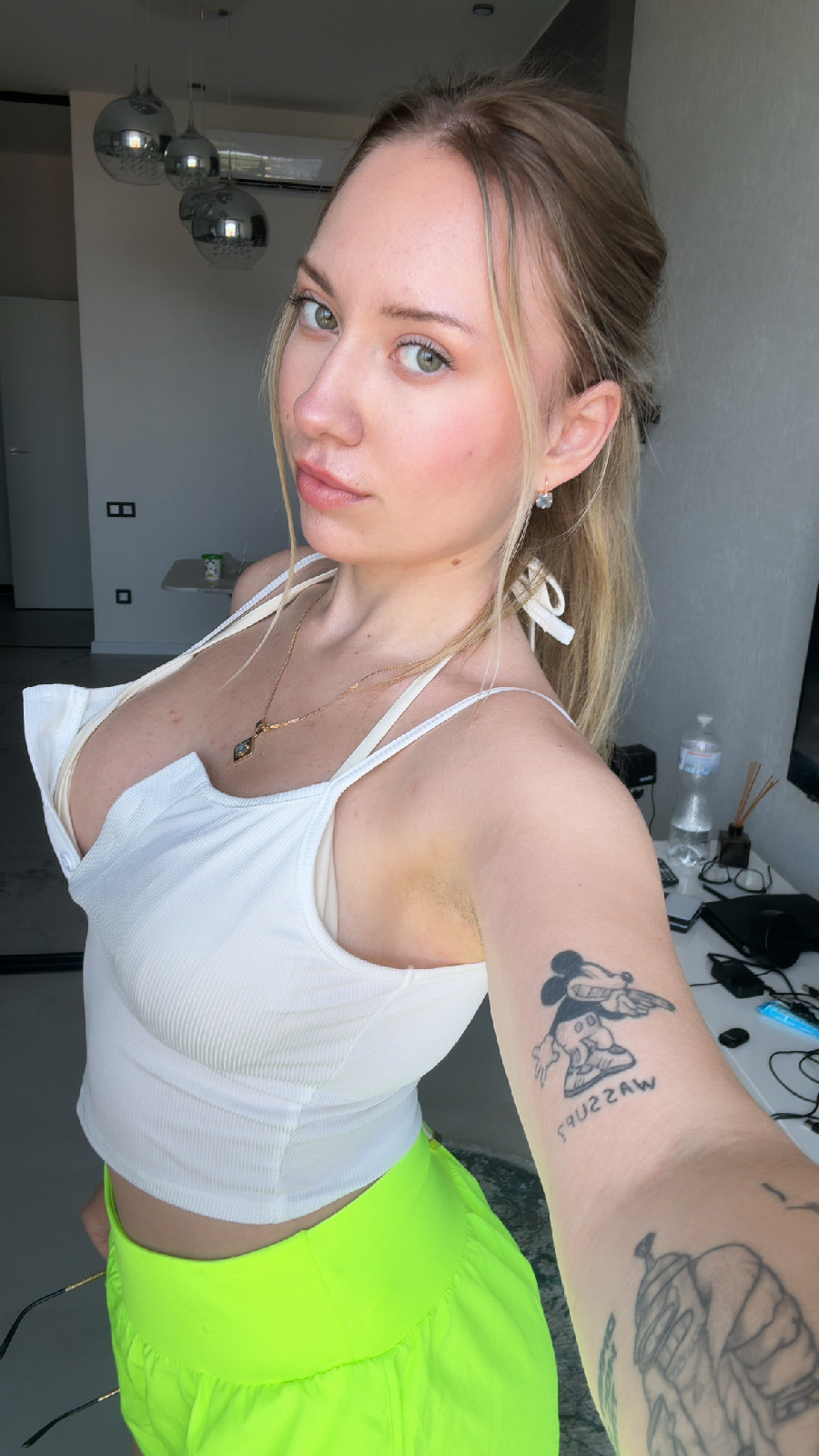 KateV in her underwear in Kharkov