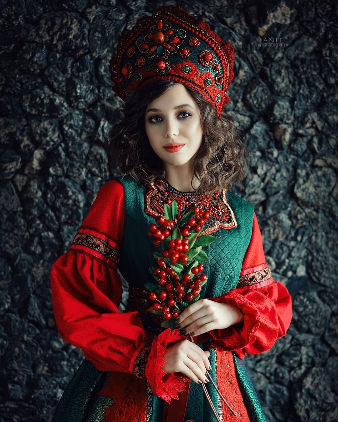 Nude girl Women in Slavic costumes in Kharkov